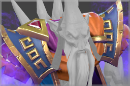 Buy Dota 2 wearable Keeper of Oloxicam's Glass Pauldrons skin
