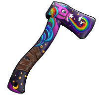 Buy Rust hatchet Rainbow Pony Hatchet skin