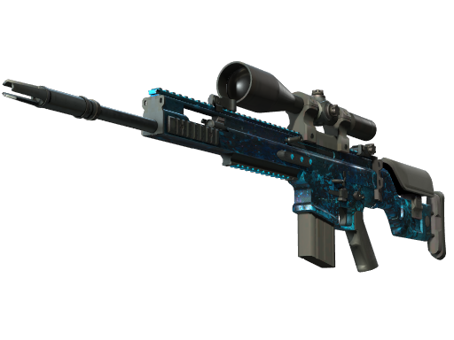 Buy CS2 sniper rifle StatTrak™ SCAR-20 | Grotto (Field-Tested) skin
