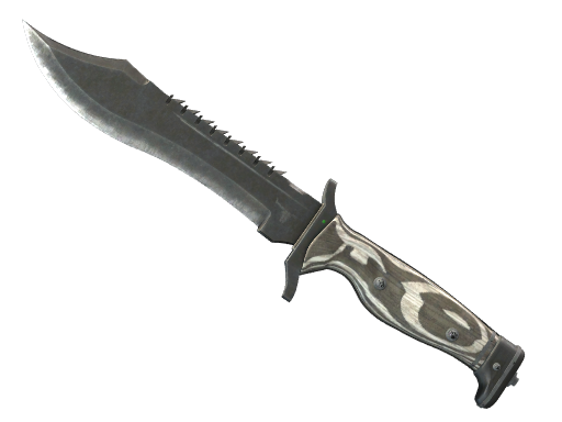Buy CS2 knife ★ Bowie Knife | Black Laminate (Field-Tested) skin