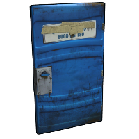 Buy Rust sheet metal door Potty Door skin