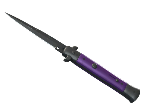 Buy CS2 knife ★ StatTrak™ Stiletto Knife | Ultraviolet (Field-Tested) skin