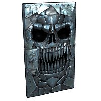 Buy Rust sheet metal door Twisted Metal Door skin