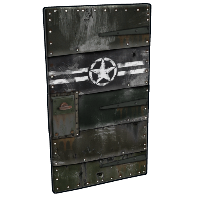 Buy Rust sheet metal door Army Metal Door skin