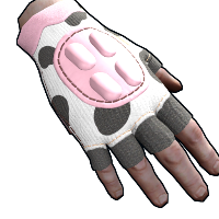 Buy Rust burlap gloves Cow Moo Flage Gloves skin