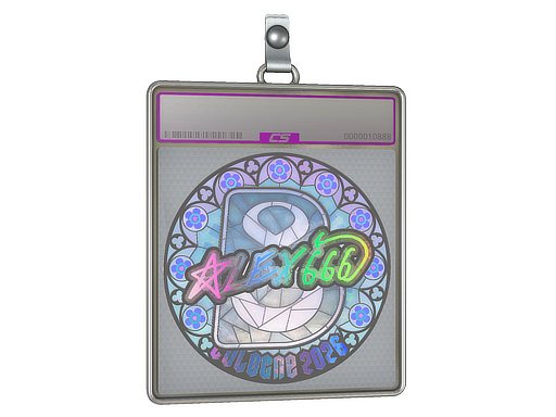 Buy CS2 charm Sticker Slab | alex666 (Holo) | Cologne 2026 skin
