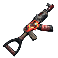 Buy Rust ak47u Jack O Lantern - AK47 skin