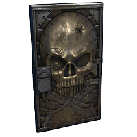 Buy Rust sheet metal door El Dorado Door skin