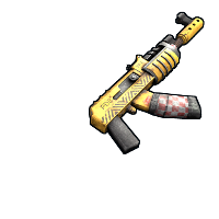 Buy Rust ak47u Workcart AR skin