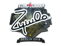 Buy CS2 sticker Sticker | ZywOo (Foil) | Berlin 2019 skin