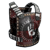 Buy Rust metal torso plate Tribe Warrior Armor skin