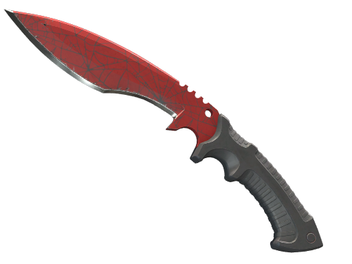 Buy CS2 knife ★ StatTrak™ Kukri Knife | Crimson Web (Well-Worn) skin