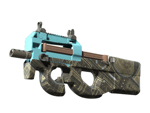 Buy CS2 smg P90 | Facility Negative (Minimal Wear) skin