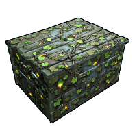 Buy Rust wooden box Fireflies Wood Storage Box skin