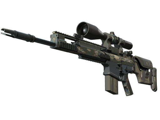 Buy CS2 sniper rifle SCAR-20 | Stone Mosaico (Battle-Scarred) skin