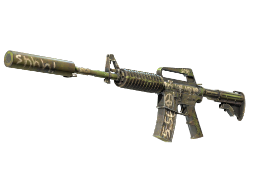Buy CS2 rifle StatTrak™ M4A1-S | Flashback (Minimal Wear) skin