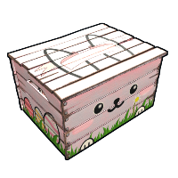 Buy Rust wooden box Easter Bunny Small Box skin