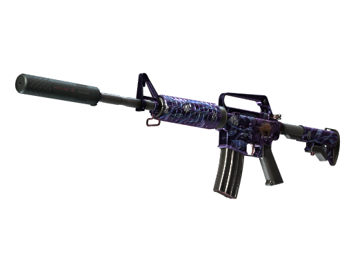 Buy CS2 rifle StatTrak™ M4A1-S | Black Lotus (Minimal Wear) skin