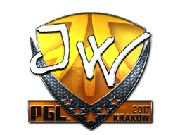 Buy CS2 sticker Sticker | JW (Foil) | Krakow 2017 skin