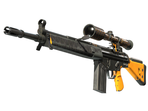 Buy CS2 sniper rifle G3SG1 | Orange Kimono (Field-Tested) skin