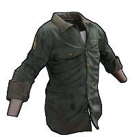 Buy Rust collared shirt Sergeant Shirt skin