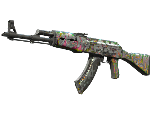 Buy CS2 rifle AK-47 | Head Shot (Battle-Scarred) skin