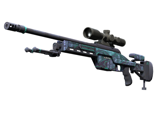 Buy CS2 sniper rifle SSG 08 | Mainframe 001 (Minimal Wear) skin