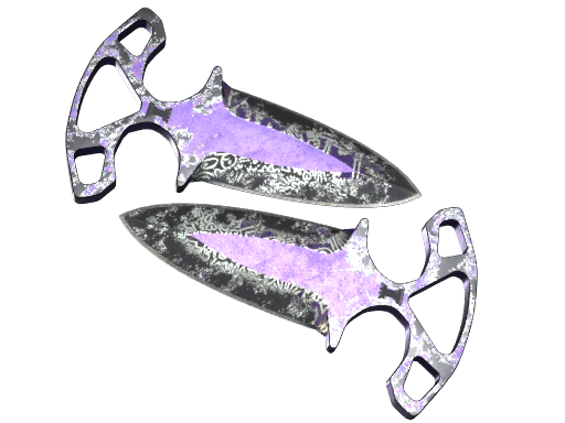 Buy CS2 knife ★ Shadow Daggers | Freehand (Battle-Scarred) skin