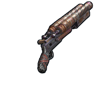 Buy Rust double barrel shotgun СМЭРТЬ skin