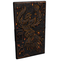 Buy Rust misc Fire Phoenix Metal Door skin