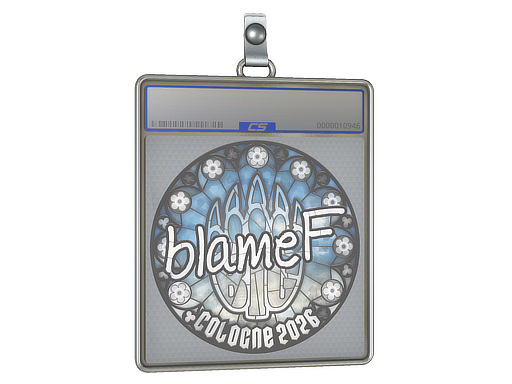 Buy CS2 charm Sticker Slab | blameF | Cologne 2026 skin