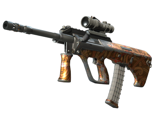 Buy CS2 rifle AUG | Flame Jörmungandr (Field-Tested) skin
