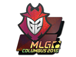 Buy CS2 sticker Sticker | G2 Esports (Holo) | MLG Columbus 2016 skin
