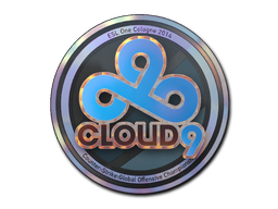 Buy CS2 sticker Sticker | Cloud9 (Holo) | Cologne 2014 skin