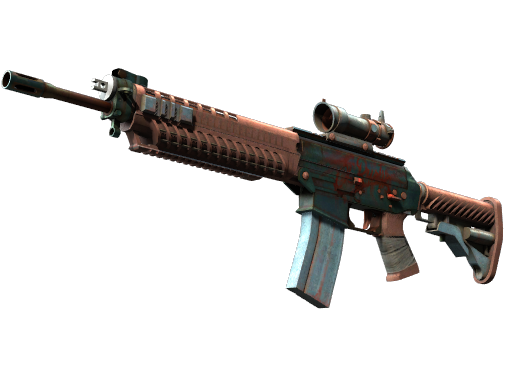 Buy CS2 rifle StatTrak™ SG 553 | Ol' Rusty (Battle-Scarred) skin