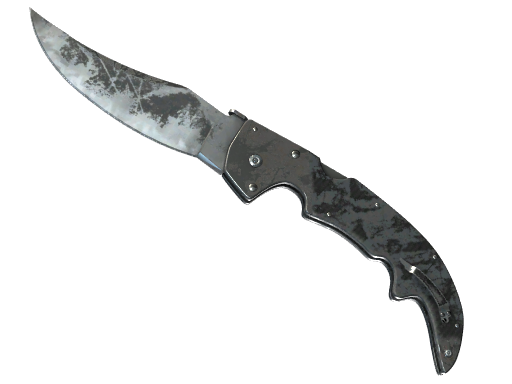 Buy CS2 knife ★ Falchion Knife | Night (Battle-Scarred) skin