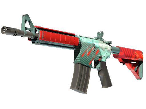 Buy CS2 rifle StatTrak™ M4A4 | Bullet Rain (Minimal Wear) skin