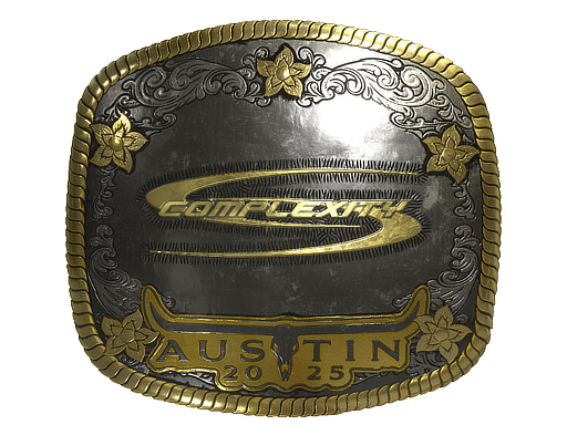 Buy CS2 sticker Sticker | Complexity Gaming (Gold) | Austin 2025 skin