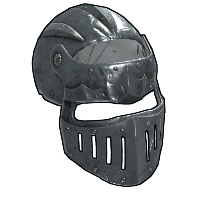 Buy Rust metal facemask Heavy Knight Facemask skin
