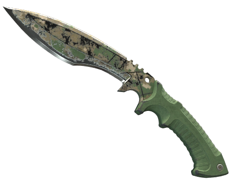 Buy CS2 knife ★ StatTrak™ Kukri Knife | Forest DDPAT (Battle-Scarred) skin