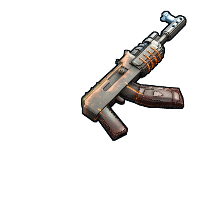 Buy Rust ak47u Pixel AR skin
