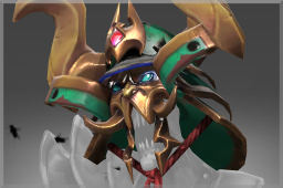 Buy Dota 2 wearable Autographed Helm of Dirgesworn Dynasty skin