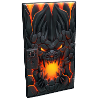 Buy Rust sheet metal door Dragon Horn Door skin