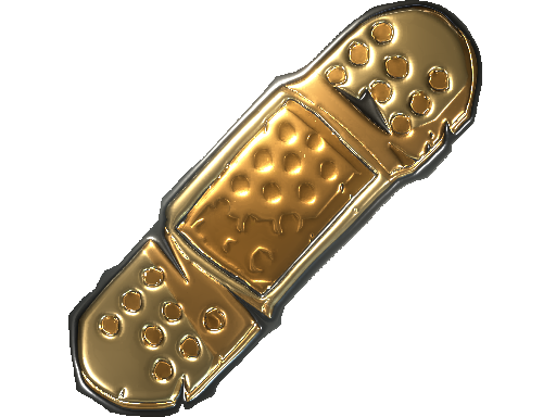 Buy CS2 sticker Sticker | Ouchie (Foil) skin