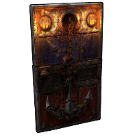 Buy Rust sheet metal door Frigate Sheet Metal Door skin
