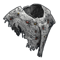 Buy Rust clothing Spider Web Poncho skin