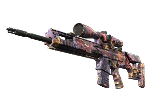 Buy CS2 sniper rifle StatTrak™ SCAR-20 | Poultrygeist (Minimal Wear) skin