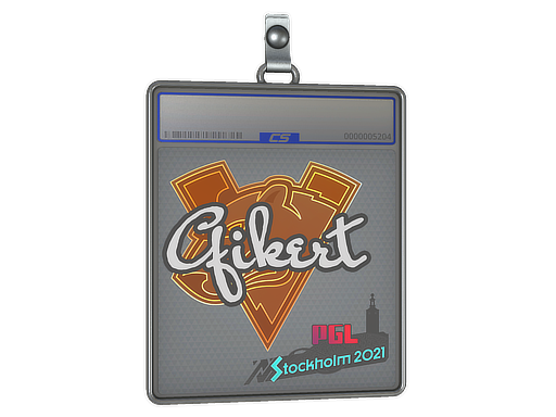 Buy CS2 charm Sticker Slab | Qikert | Stockholm 2021 skin