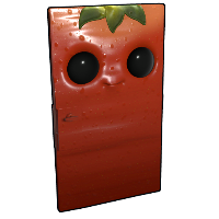 Buy Rust sheet metal door Señor Tomato Door skin