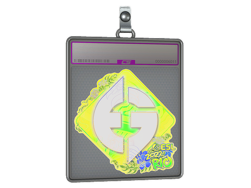 Buy CS2 charm Sticker Slab | Evil Geniuses (Holo) | Rio 2022 skin
